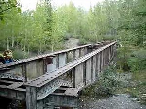 McCarthy Alaska Locomotive Turntable Still Moves!