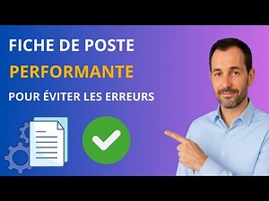 Comment rédiger une fiche de poste efficace et éviter un mauvais recrutement en PME