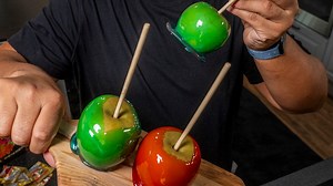 How to make candy apple tutorial