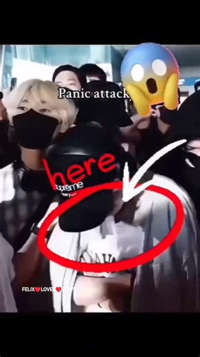 han's panic attack is not a joke😰🥺!! #straykids #hanjisung #ytshorts