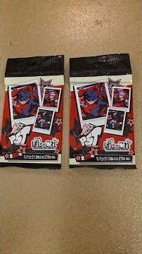 Persona 5 Tactica Pashakore Booster Packs Unboxing!
