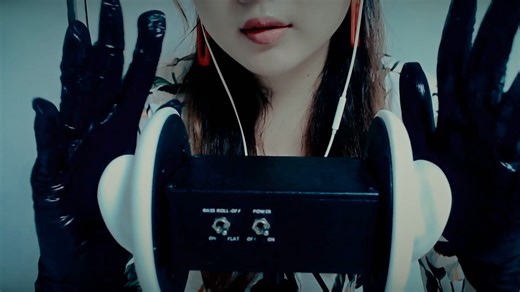 [ASMR MELODY]乳胶手套耳朵按摩 Latex 手套 Ear Massage Ear Touching No Talking