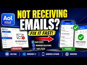 How To Fix AOL Mail Not Receiving Emails | Working Solutions 2026