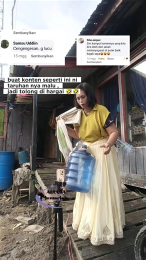 Nama nya juga reaction komedi , ya cengengesan , masa iya amah harus mewek 🤣🤣🤣🤣🤣 #komediemakemak #funny #ngakak #komedi | Alucia Jumariah