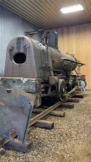 Getting a Steam Loco out of the Bush #locomotive #bush #blacksmith #fypシ #steam