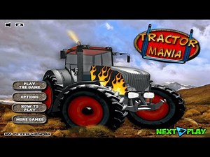 Tractor Mania (Flash Game) Full Gameplay All Levels 1-24