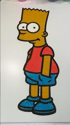How to draw Simpson #simpsons