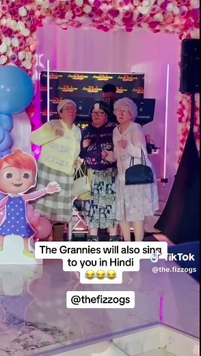 Fun Asian Birthday Party Entertainment with Singing Grannies