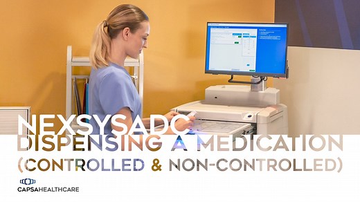 NexsysADC – How To Dispense A Medication (Controlled & Non-Control)