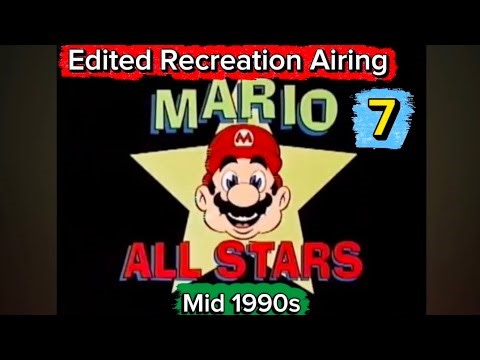 Edited Recreation Airing Of Mario All-Stars 1990s