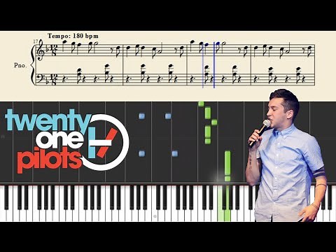 twenty one pilots: Message Man (Piano Tutorial) + SHEETS