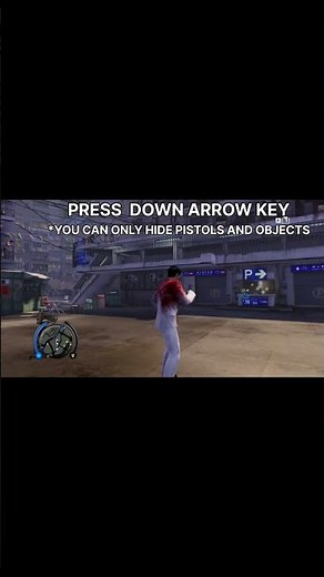 How to hide gun and objects in Sleeping Dogs definitive edition