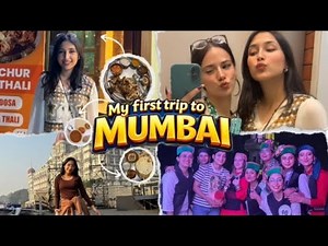 Mumbai First Trip Vlog ✨ Taj hotel, Marine Drive & Friends Fun