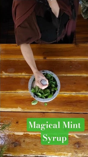 The Whisperwing Tavern | Magical Recipe| Mint Syrup