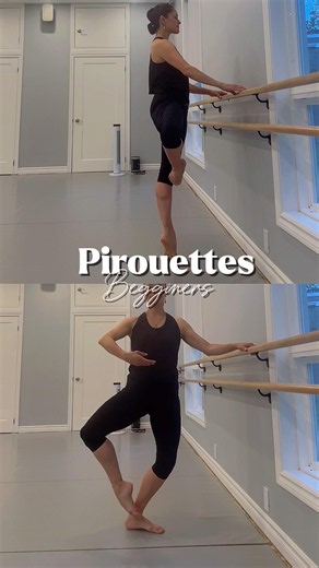 Exercises for pirouettes #ballettraining