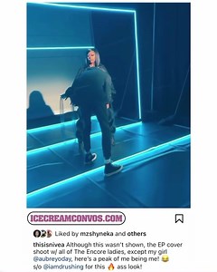 #Nivea shares behind-the-scenes footage of her cover shoot for the #BluPrint EP. 🔥🖤🍦https://bit.ly/3jIl0u5 #BETPresentsTheEncore #BTS #NiveaThickAsColdGrits | Ice Cream Conversations