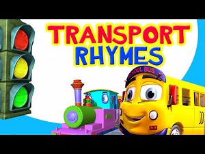 Vehicle and Transport Songs Collection | including Wheels on the Bus | Infobells - Videos For Kids