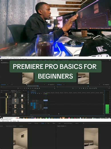 Adobe Premiere Pro Basics: Create Project, Import, Edit & Export