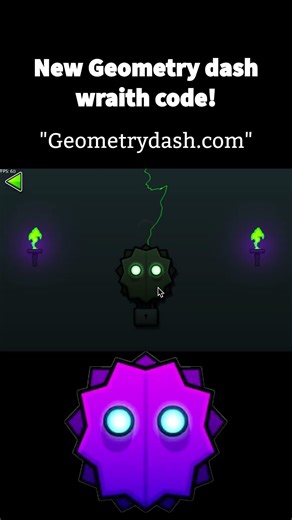 !NEW GD Wraith Code!: "Geometrydash.com" #gdupdate