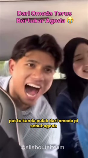 “Agoda Open My Shirt..” 😭 #aiaisyah #aikekanda #aiteam