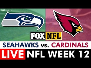 Seahawks vs. Cardinals Live Stream Scoreboard, Play-By-Play, Highlights & Stats | NFL Week 12 On FOX