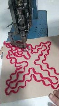 CORNELY L3 MACHİNE RİBBON WORK #embroidery #cornely