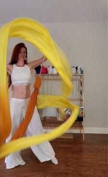 Double Ribbon dance. Modern Throw Streamer. #flowarts #ribbondance #flowstate