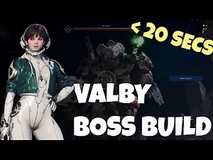 Ultimate VALBY Guide for Killing Bosses In Seconds | The First Descendant | Ultimate Valby
