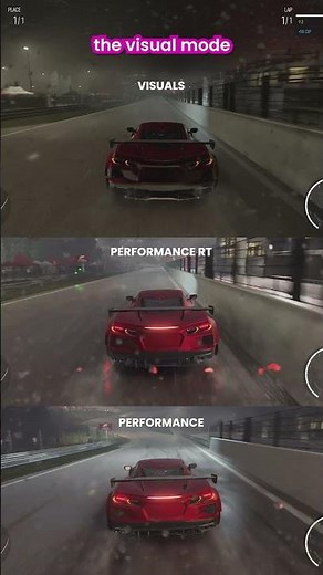Forza Motorsport Graphics Comparison!