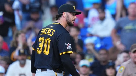 Pirates star Paul Skenes joins MLB's most popular jerseys list