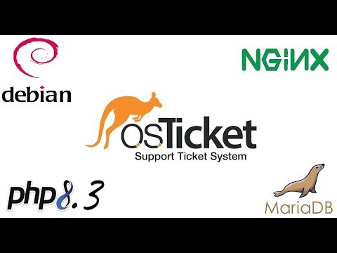 Install osTicket Support Ticketing System on Debian_12 PHP_8.3_MariaDB_Nginx Step_By_Step!