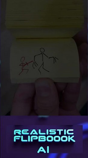 Flipbook Animation From Sketch to Life in Minutes #creativeart #animationstyle #flipbook #drawing