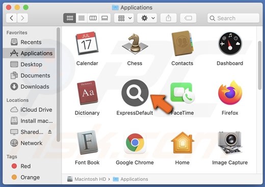 ExpressDefault Adware (Mac)