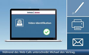 Die Video-Identifikation – einfach, sicher und direkt. Bestätigen Sie Ihre Identität einfach bequem von zu Hause. Mehr Infos im Film und hier: https://www.targobank.de/service/videoidentifikation | TARGOBANK