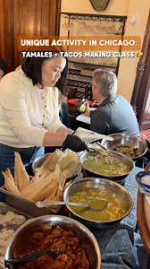 150K views · 2.1K reactions | Save this for your next night out! 䀹 Get tickets only at link.bucketlisters.com/9WCu  Roll up your sleeves and learn how to make authentic and delicious tamales and tacos at Su Casa in River North! Tickets also include chips and salsa + 1 margarita! Who wants to go?! | Chicago Bucket List | Facebook
