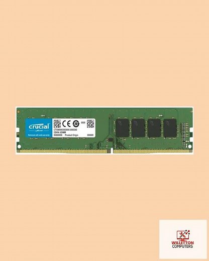 Crucial 8GB (1x 8GB) DDR4-2666 PC4-21300 1.2V SR x8 288-pin UDIMM RAM Module