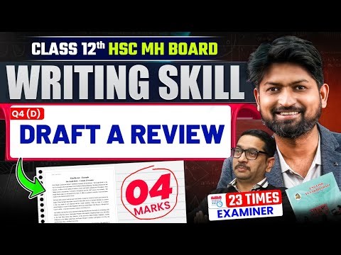 Book / Movie Review Class 12 | One Shot Revision | HSC English Writing Skills by Examiner #hsc2026