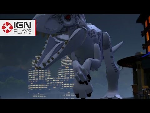 LEGO Jurassic World Creating A Custom Dinosaur - IGN Plays