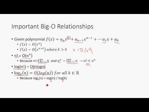 Big O Notation - Discrete Math Structures 5