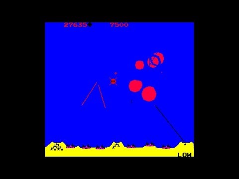 Arcade Longplay - Missile Command (1980) Atari