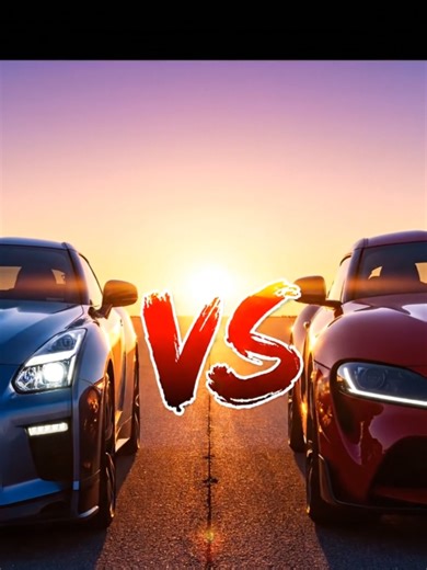 Toyota Supra vs Nissan GT-R Two JDM legends . . . . which one are you backing? 🔥👇 #jdm #cartok #carcomparison #supramk4 #nissangtr #jdmculture #carcommunity #fyp