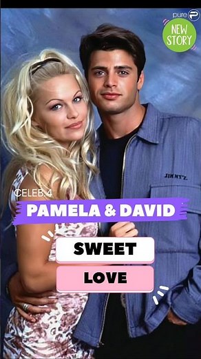 He Was Too Cute To Last: Pamela Anderson & David Charvet Love💕 #celebrity #couple