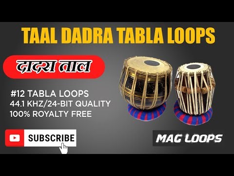 MAG Loops - Dadra Taal Tabla Loops Vol 21 - Royalty Free Loops & Samples