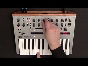Korg monologue - Factory Presets Demo (no talking)