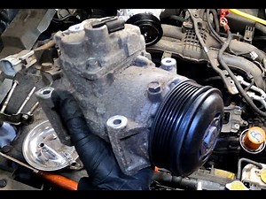 2015 Subaru Outback AC Compressor Replacement