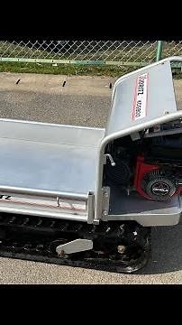 共立 小型運搬車 KCG800 200ｋg積載 荷台3方 クローラー運搬車 動作品 動画有る