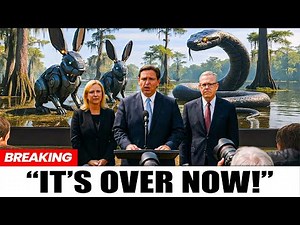 Florida Released HUNDREDS of Robotic Rabbits To Kill Pythons What Happened Next Shocked Everyone