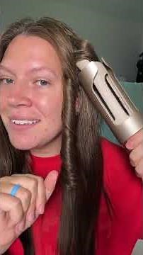 How to use the TYMO CURLPRO PLUS for effortless curls ✨ This automatic rotating curling wand makes