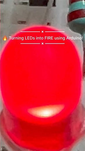 This LED Looks Like Real Fire 😲 | Arduino