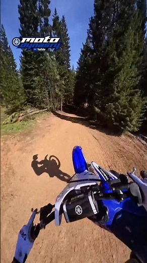 This YZ125 Sounds INSANE on a Private Track! (360 POV) #yz125 #2stroke #dirtbike